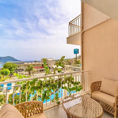 בית נופש Stunning Modern Duplex In Kalkan *