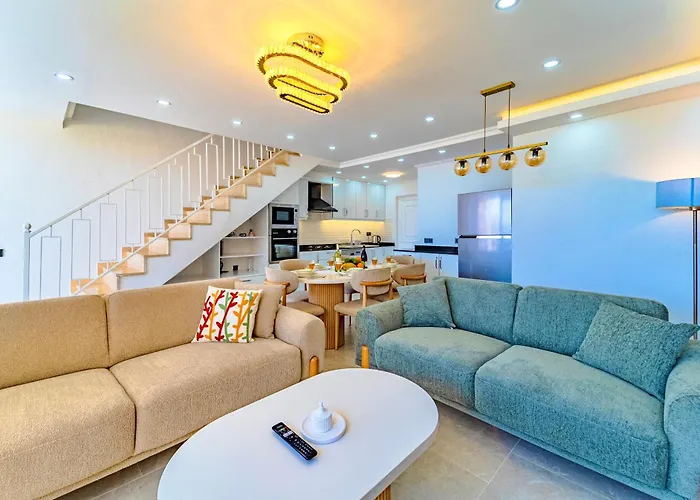 Stunning Modern Duplex In Kalkan 카스