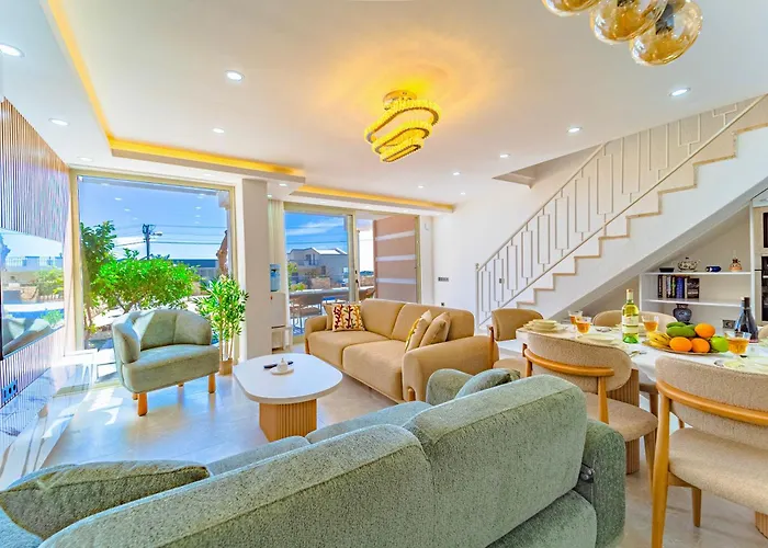 Stunning Modern Duplex In Kalkan 카스