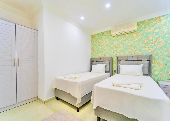 펜션 Stunning Modern Duplex In Kalkan 카스