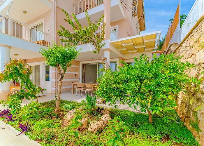 Stunning Modern Duplex In Kalkan 펜션 *