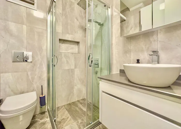 Stunning Modern Duplex In Kalkan 펜션