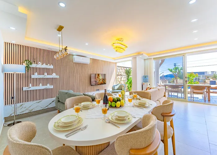 Stunning Modern Duplex In Kalkan 度假居