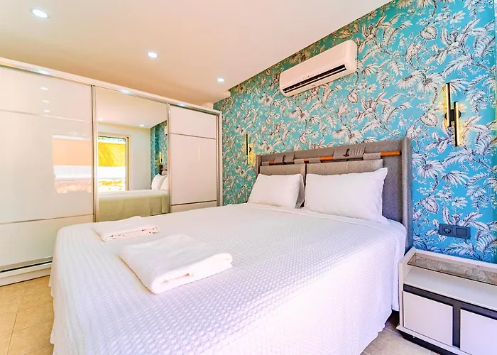 度假居 Stunning Modern Duplex In Kalkan